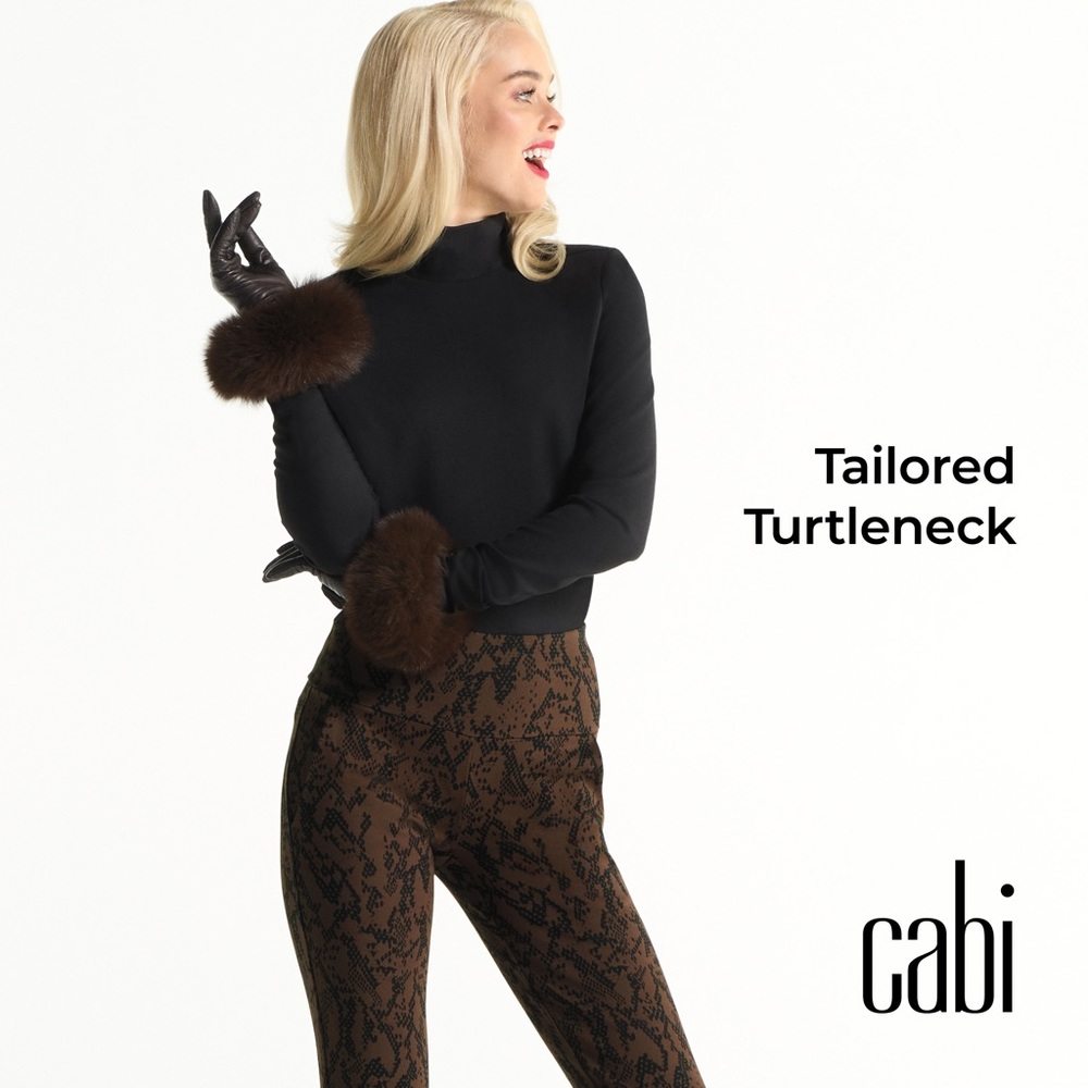 Tailored turtleneck style, 4367